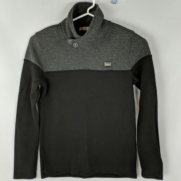 tommy life Other - Tommy Life men's gray and black sweater